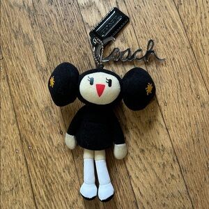 Coach Poppy Pepper Chan Bag Charm